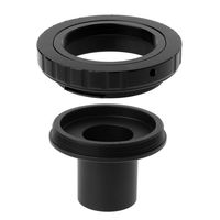 KUKALE Microscope Metal Bayonet Mount Lens Adapter 23.2MM for Canon EOS DSLR Cameras Tool