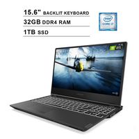 Lenovo Legion Y540 15.6 Inch FHD 1080P Gaming Laptop - 9th Gen Intel 6-Core i7-9750H up to 4.5 GHz, NVIDIA GTX 1660 Ti 6GB, 32GB RAM, 1TB PCIe SSD, Backlit KB, WiFi, HDMI, Windows 10