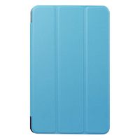Elaco Compatible with Samsung Galaxy Tab E 9.6 Inch SM-T560, PU Leather Slim Ultra Case Cover(Sky Blue)