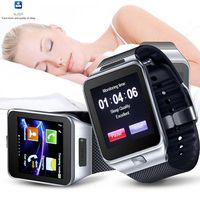 Indigi Unlocked! 2-in-1 SIM-Card + Bluetooth 2-in-1 interconvertible Smart Watch Phone for All Android OS Smartphone & iPhone iOS (Silver)
