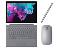 Microsoft Surface Pro 6 2 in 1 PC Tablet 12.3" (2736 x 1824) Touchscreen - Intel Core i5 (up to 3.40 GHz) - 8GB Memory - 128GB SSD - Fanless -Keyboard, Surface Pen and Mobile Mouse - Platinum