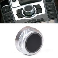 Chrome MMI Control Knob Rotary Menu Navi Cover 4F0919069 For Audi A6 C6 A7