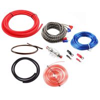 Etopar Car Amplifier Wiring Kit Audio Subwoofer AMP RCA Power Cable AGU FUSE 8 Gauge GA AWG Wire Install Connector Holder Automotive Van