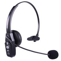 Bluetooth Headset V5.0, Pro Wireless Headset with Noise Canceling Mic for Cell Phone Trucker Engineers Business Home Office