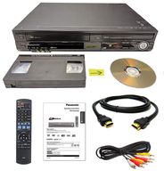Panasonic VHS to DVD Recorder VCR Combo w/ Remote, HDMI