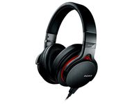 Sony MDR-1ADAC Premium Hi-Res Stereo Built-in DAC Headphones (Black/Red)