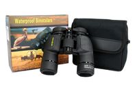 Huntdown 10X36 Black Waterproof Binoculars with Nylon Carrying Case