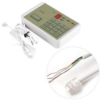 Zyyini Telephone Dialer,12V Phone Wired Voice Auto-dialer Burglar Security House Alarm System