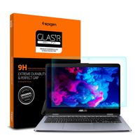Spigen Tempered Glass Screen Protector Designed for Asus VivoBook Flip 14 J401MA-YS02 / TP401MA-UST ONLY (14 inch) / Asus Q405UA-BI5T5 (14 inch) [1Pack]