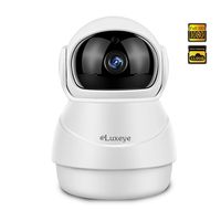 Wireless Surveillance Camera IP Dome Camera Home Security 1080P Baby Monitor Nanny Pet Cam with Night Vision Motion Tracking 2-Way Audio