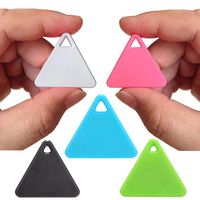 ONERIOME Ultra-Thin Triangle GPS Tracker Smart Mini Bluetooth Tag Tracker Key Wallet Pet Child Finder GPS Locator Alarm Baby Wearables for iOS, Android Smartphone