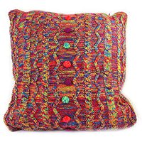 Desigual [M2926] - Creative Cushion 'Desigual' red Multicolor (44x44 cm (0.00''x17.32'')).