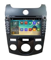 XTTEK 8 inch HD 1024x600 Multi-touch Screen in dash Car GPS Navigation System for Kia Forte / Cerato 2010 2011 2012 2013 Quad Core Android DVD Player+Bluetooth+WIFI+SWC+Backup Camera+North America Map