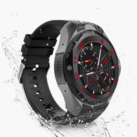 Smartwatch Phone,Android iOS Fitness app, Google Assistant Support Sim GPS Built-in 2g RAM 16g ROM Sport IP67 Waterproof 3G Smart Watch (Black)
