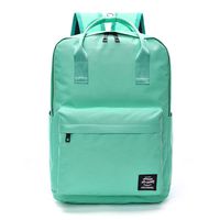 Qutool Casual Students Laptop Backpack Water Resistant Business School College Shoulder Travel Unisex Fashionable Backpack for Girls and Boys Blue (Green)