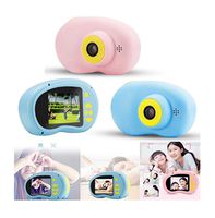 Dickin Children Mini Cute Animal Color Screen 32G HD Digital Camera Digital 2inch Screen Cameras