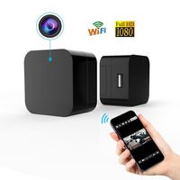 Mini Wireless IP Camera -Hidden Camera -HD 1080P-Wifi Spy Camera with Remote View App- Wall Charger Plug Motion Detection Cam for Home Security Surveillance