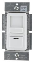 Leviton IPE04-1LZ IllumaTech 400VA 300W Preset Electronic Low-Voltage Slide Dimmer, Single Pole and 3-Way, White/Ivory/Light Almond
