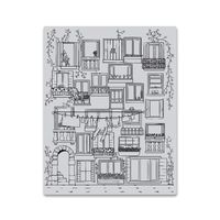 Hero Arts CG773 Cling Stamps, Venetian Neighborhood