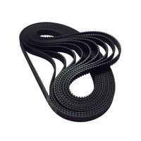 BEMONOC GT2 280-2GT-6 Timing Belt in Closed Loop L=280mm W=6mm 140 Teeth Rubber Drive Belts Pack of 10pcs