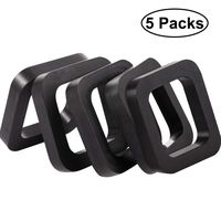 Hitch Receiver Silencer Pad 5 Pack 2 Inch Adjustable Ball Mounts Silencer Pad Fits Any Trailer Hitch Receiver Between Receivers and Tow Hitches to Reduce Rattle Eliminate Noise and Provide Cushion