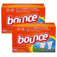 Bounce Fabric Softener Sheets, Outdoor Fresh, 160 Count (Pack of 2)