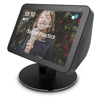 Echo Show 8 Adjustable Aluminum Swivel Stand, Stand for Amazon Echo Show 8, Horizontal 360 Rotation Longitudinal Angle Change Base black ES012-01