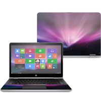 Mightyskins Skin Compatible with Hp Pavilion X360 14" (2017) - Spaced Out | Protective, Durable, and Unique Vinyl Decal Wrap Cover | Easy to Apply, Remove, and Change Styles | Made in The USA