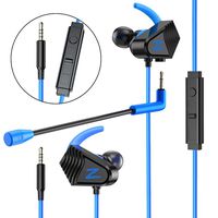 Gaming Earbuds, BENGOO V-13 Gaming Earphones Wired Gaming Earbuds Headset with Heavy Bass High Sound Quality 3.5mm Microphone Jack for PS4, X box One, Nintendo Switch, Mac, Laptop, PC Noise Cancelling