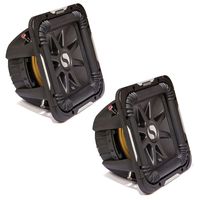 Kicker 11S15L72 x 2 Solobaric L7 Subwoofer Dual 2 Ohm 15" Sub 44L7S152 45L7R152