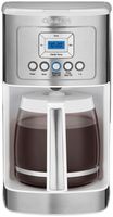 Cuisinart DCC-3200W 14C Glass Carafe with Stainless Steel Handle Programmable Coffeemaker, White