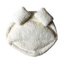 Dvotinst Newborn Baby Photography Props Fotografia Posing Pillow Aids Professional Poser Blanket for Studio Shoots Photo Props (Beige)