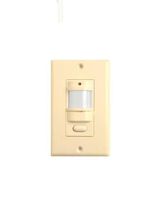 Hubbell Building Automation IWSZPMI Passive Infrared Occupancy Sensor, Manual-On, Auto-Off with Manual Override, Ivory