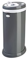 Ubbi Steel Odor Locking, No Special Bag Required, Money Saving, Modern Design, Registry Must-Have Diaper Pail, Slate