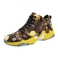 Men's Shoes,Men's Outdoor Camouflage Sport Shoes Breathable Non-Slip Flat Snekers,Sneaker for Men(9,Yellow)