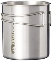 GSI Outdoors Rugged Glacier Stainless Steel Bottle Cup 20 oz for Solo Camping and Backpacking