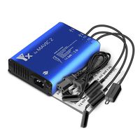 [DJI Mavic 2 Pro/Zoom Accessories] 5 in 1 Smart Rapid Balance Multi Batteries Charger USB (Blue)