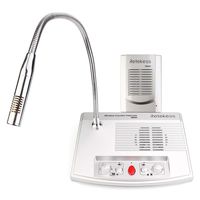 Retekess TW101 Window Speaker System Window Microphone and Speaker Bank Intercom for Glass Intercom System for Business 2 Way Drive Thru Speaker