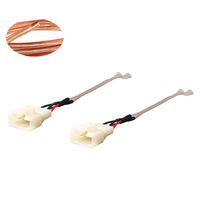 RED WOLF Car Door Dash Speaker Tweeter Update Replacement Wiring Harness Connector for Toyota Camry 2002-2006, 4Runner 2003-2009, Tundra 2007-2013 2PCS