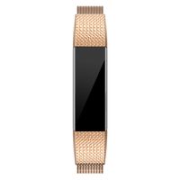QusFy Metal Bands Compatible with Fitbit Alta/Alta HR, Fitbit Ace, Stainless Steel Metal Replacement Accessories Wristband Small Large for Women Men, Silver, Black, Rose Gold, Colorful, Champagne