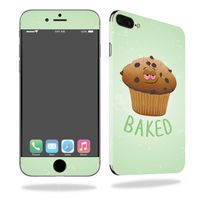 MightySkins Skin Compatible with Apple iPhone 7 Plus - Baked | Protective, Durable, and Unique Vinyl Decal wrap Cover | Easy to Apply, Remove, and Change Styles | Made in The USA