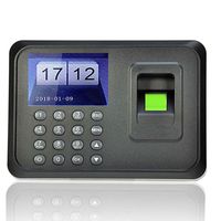OBO HANDS Fingerprint Attendance Machine LCD Display USB Biometric DC 5V/1A Time Clock Recorder Employee Checking-in Reader A6