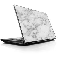 15 15.6 inch Laptop Notebook Skin Vinyl Sticker Cover Decal Fits 13.3" 14" 15.6" 16" HP Lenovo Apple Mac Dell Compaq Asus Acer/Grey and White Marble Panel