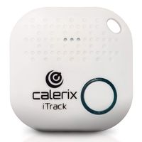 Calerix Key Finder Upgrade, Anti-Lost Tool for Wallet, Purse, Cell Phone Locator, Car Key, Pram & Pets Tracker, Bluetooth Key Finder with Alarm, GPS Tracking System Wireless Key Finder (White)