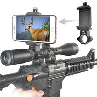 SOLOMARK 1" (25.4mm) Rifle Scope Adapter Ring/Mount for Cellphone Mount Holder to Capture Image and Video When You are Hunting
