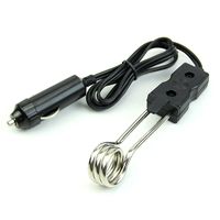 Mimgo Store 12V Electric Portable Car Immersion Heater Tea Coffee Water Auto Heater