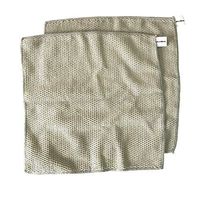 Microfiber Dish Cloths for Kitchen - Kitchen Cleaning Dish Cloth Towels Set, Absorbent Glass Cleaning Cloths for House - Extra Soft Household Cleaning Wipes Towels by DoriHom. (Grey - Set of 2)