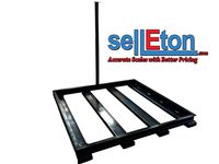 Selleton Pit-Frame Bumper Floor Scale Protector In-Ground Or Above Ground 48" X 48"