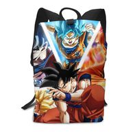 Super Ultra Instinct Goku Casual Backpack Daypack Laptop Bag School Bag BookBag