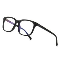 SUNGAIT Blue Light Blocking Glasses, Anti Eye Strain Computer Game Square Eyeglasses(Black Frame(Matte Finish),6025HK